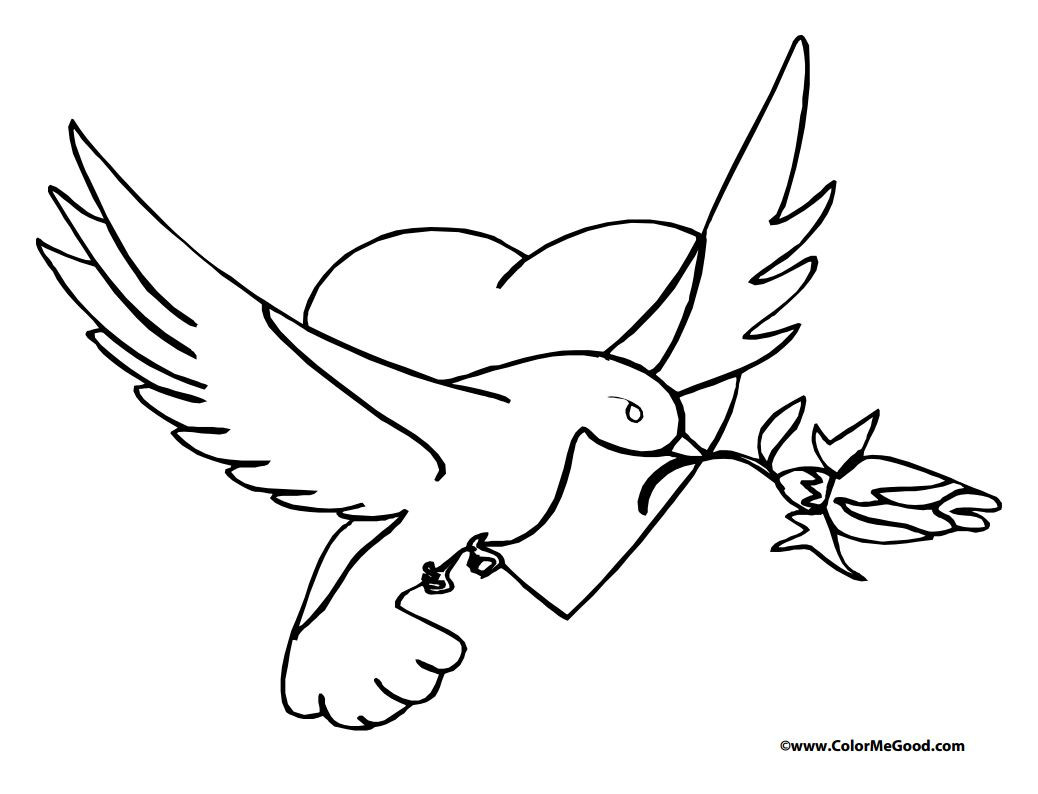 Two Hearts Coloring Pages Mosm 1038x794 Two Hearts Coloring Pages Mosm