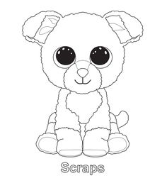 Ty Beanie Boos Coloring Pages Kid's Stuff Beanie 236x258 Ty Beanie Boos Coloring Pages Kid's Stuff Beanie