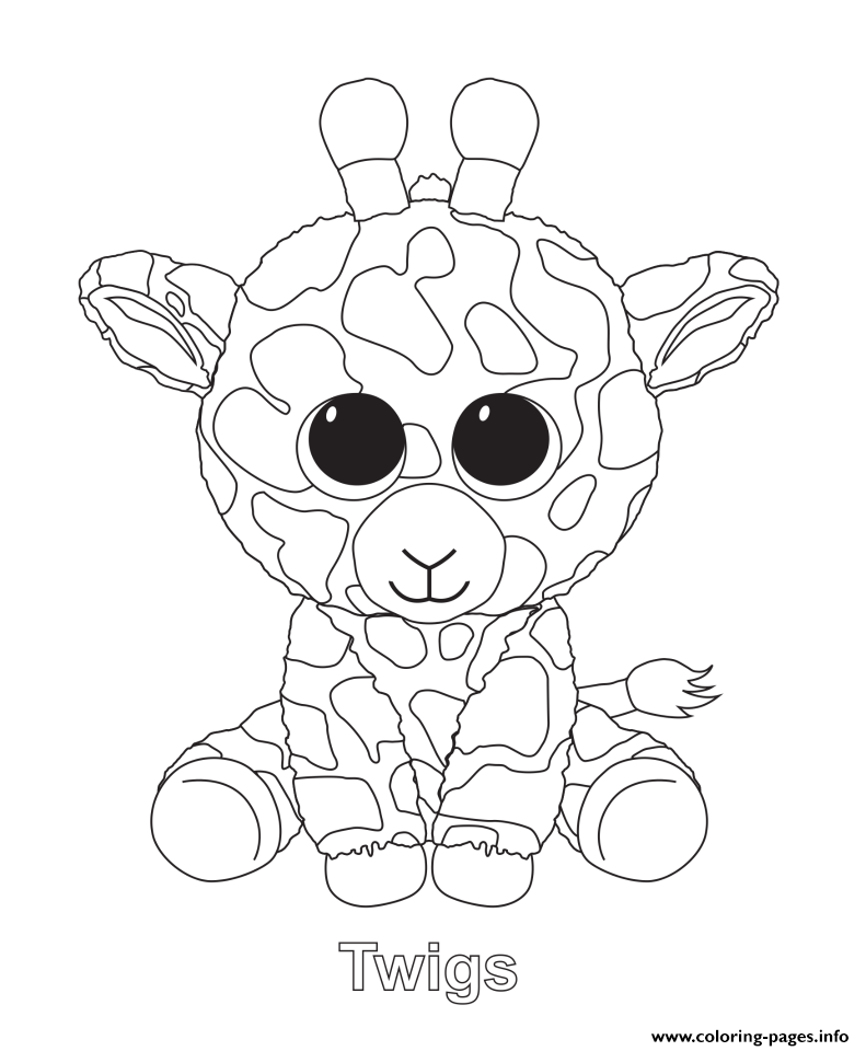 Ty Beanie Boos Coloring Pages Extraordinary Twigs Beanie Boo 791x960 Ty Beanie Boos Coloring Pages Extraordinary Twigs Beanie Boo