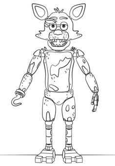 236x340 Fnaf Toy Golden Freddy Coloring Page Look Tyler