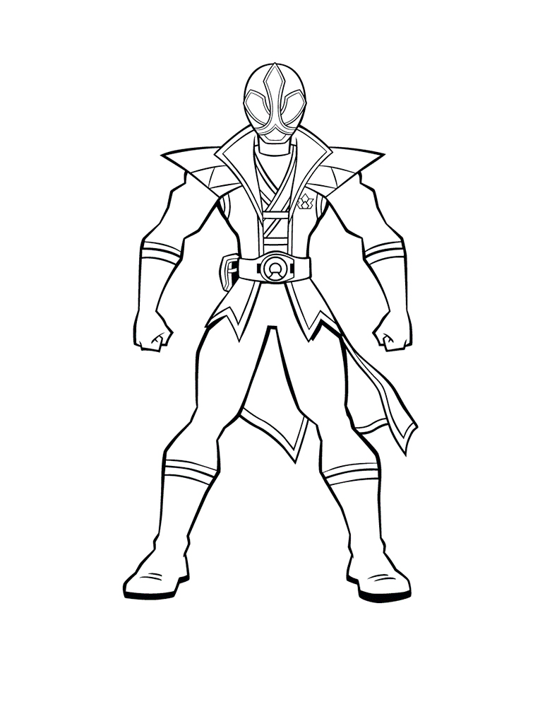 772x1000 Power Rangers Samurai Coloring Pages