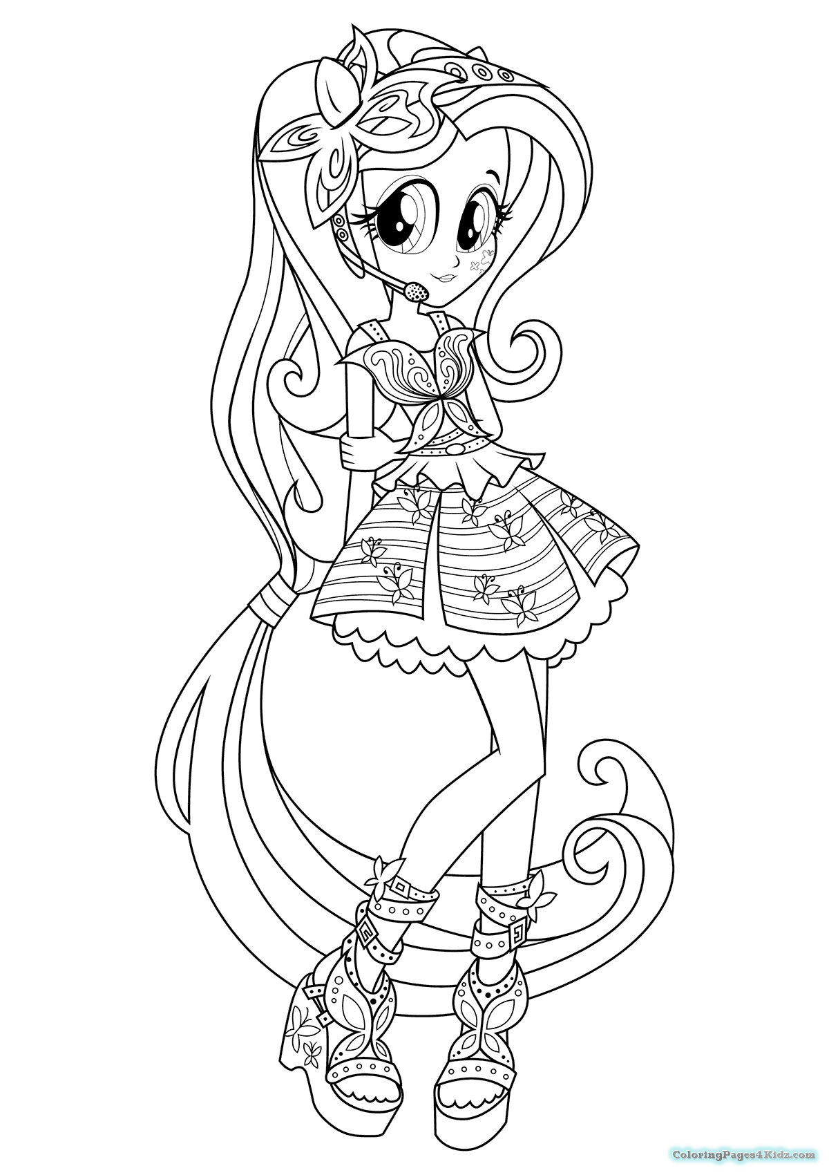 1200x1700 Equestria Girls Rainbow Rocks The Dazzlings Coloring Pages