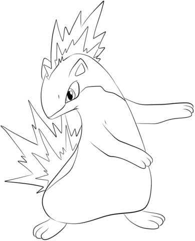 389x480 Click To See Printable Version Of Tyranitar Coloring Page