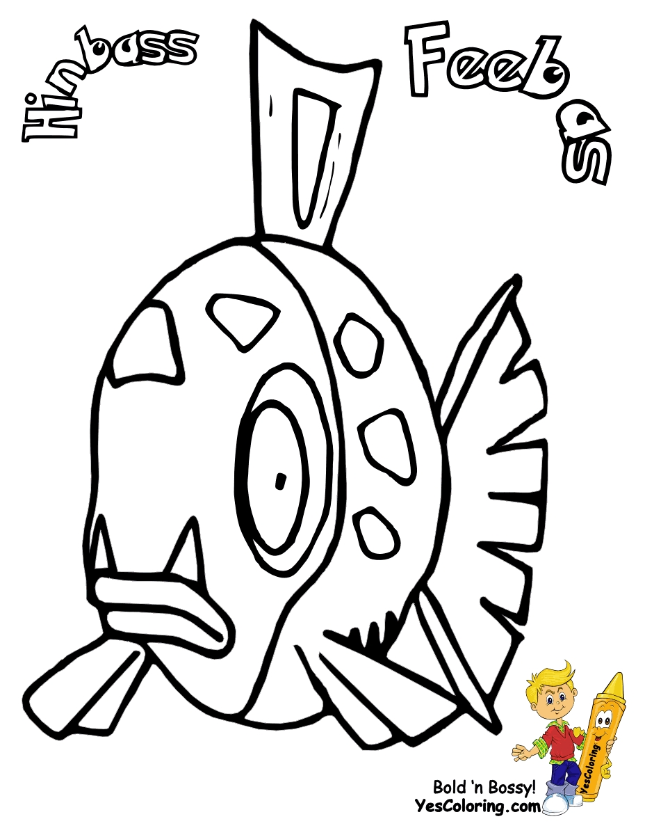 928x1200 Awesome Pokemon Coloring Pages Feebas Gallery Great Collection