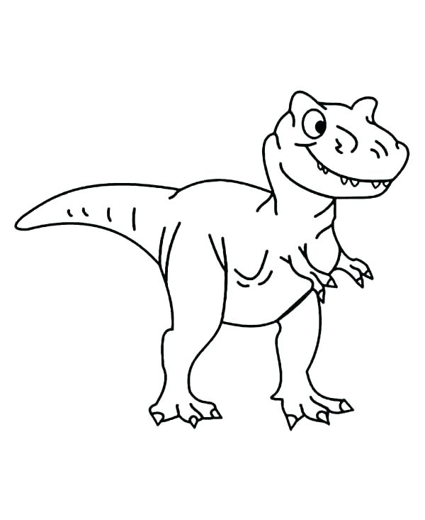 T Rex Pictures To Color 600x733 T Rex Pictures To Color