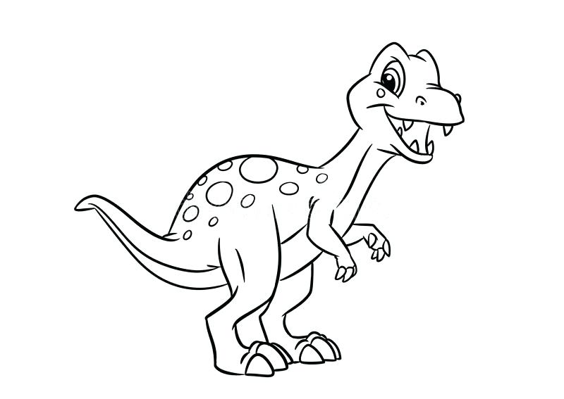 Tyrannosaurus Coloring Page 800x567 Tyrannosaurus Coloring Page