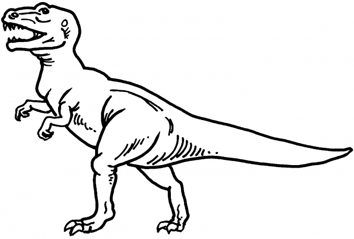 Tyrannosaurus Rex Coloring Pages 700x472 Tyrannosaurus Rex Coloring Pages