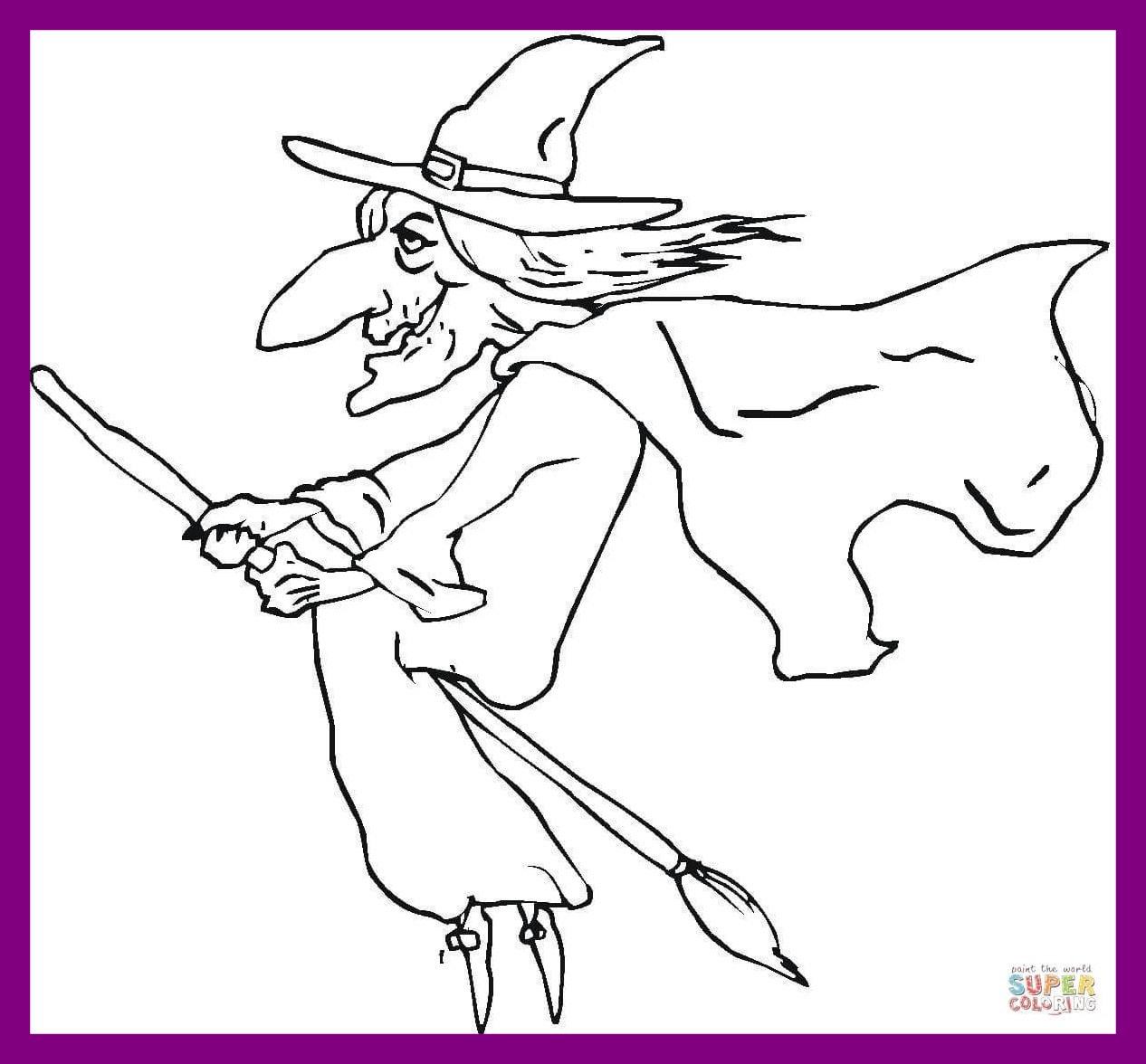 Shocking Ugly Old Witch Coloring Page Printable Picture Of Color 1266x1176 Shocking Ugly Old Witch Coloring Page Printable Picture Of Color
