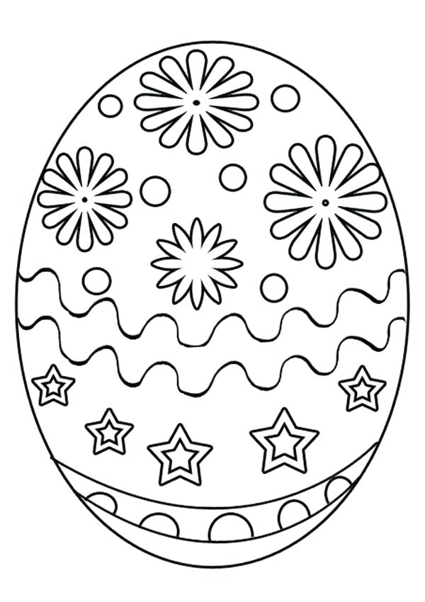 600x850 Coloring Pages Easter Eggs To Decorate Free Printable Easter Eggs