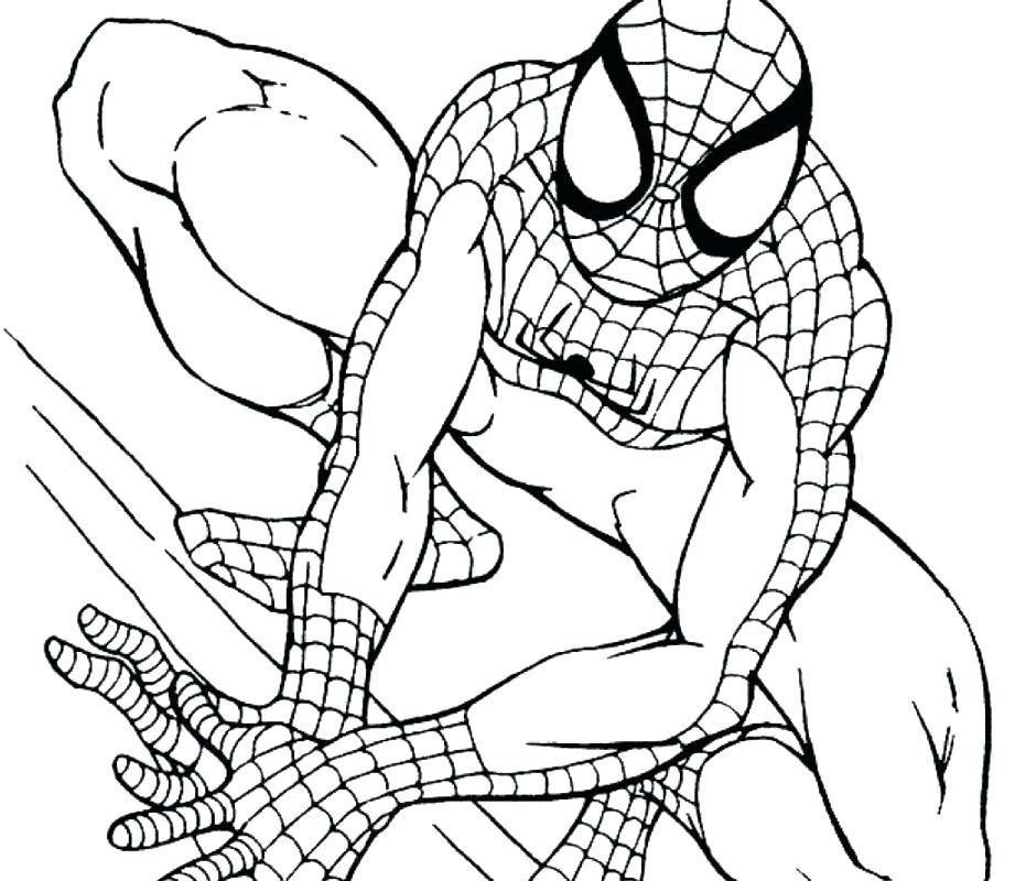 Spiderman Coloring Pictures Free 921x800 Spiderman Coloring Pictures Free