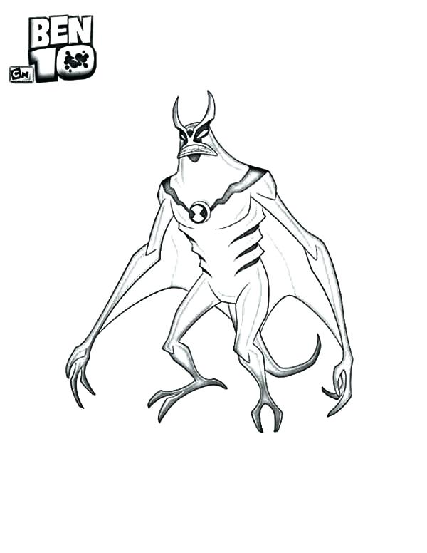 Ben10 Coloring Pages Alien Coloring Page Pages Intended 600x776 Ben10 Coloring Pages Alien Coloring Page Pages Intended