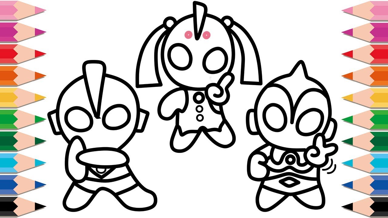 How To Draw Ultraman For Kids Video Learn Colors Drawing Coloring 1280x720 How To Draw Ultraman For Kids Video Learn Colors Drawing Coloring