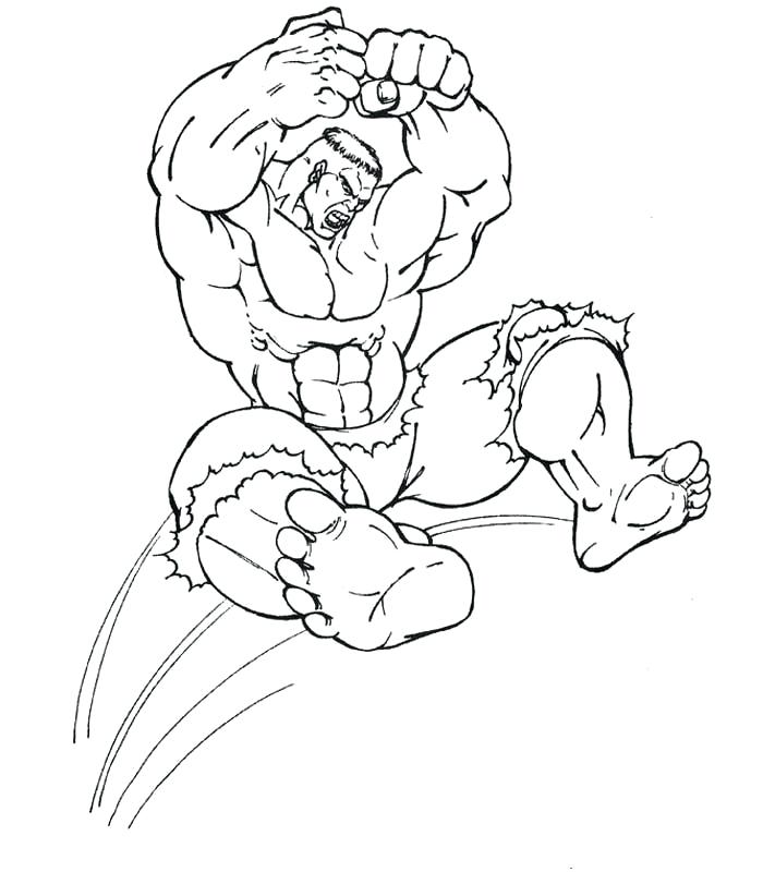 700x800 Coloring Pages Hulk Free Printable Hulk Coloring Pages For Kids
