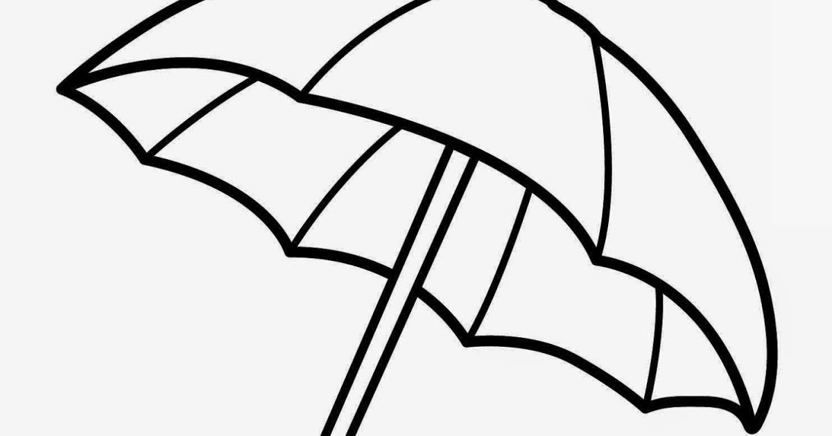 1200x630 Umbrella Coloring Pages Umbrella Coloring Page 28 Images Umbrella