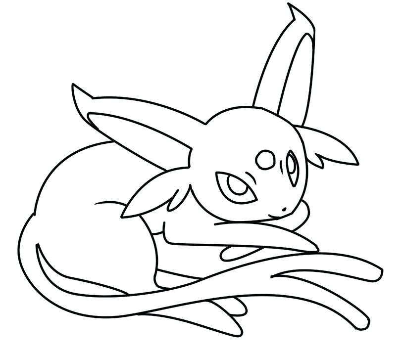 Espeon Coloring Pages Coloring Page 2 By White Umbreon And Espeon 814x714 Espeon Coloring Pages Coloring Page 2 By White Umbreon And Espeon