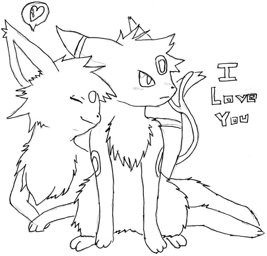 Umbreon Espeon Pokemon Coloring Page Free To Color Artist Credit 912x876 Umbreon Espeon Pokemon Coloring Page Free To Color Artist Credit