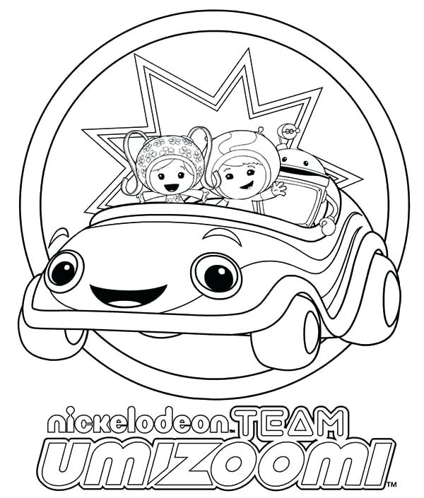 600x705 Umizoomi Coloring Nickelodeon Team Coloring Page Umizoomi Coloring