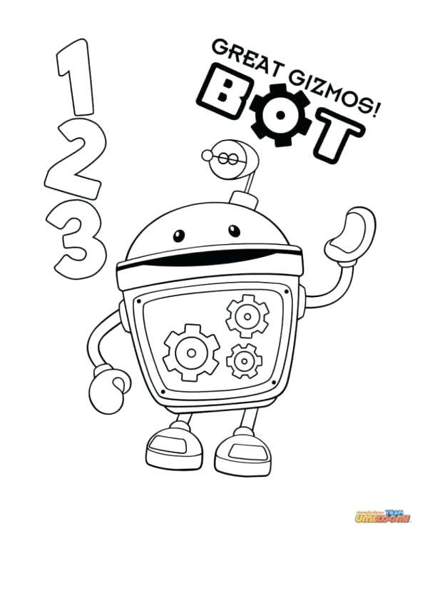 596x842 Umizoomi Coloring Page Bot Umizoomi Milli Coloring Pages
