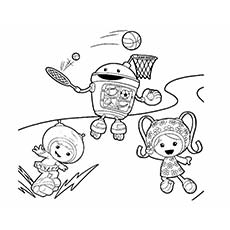 Umizoomi Coloring Pages Printable
