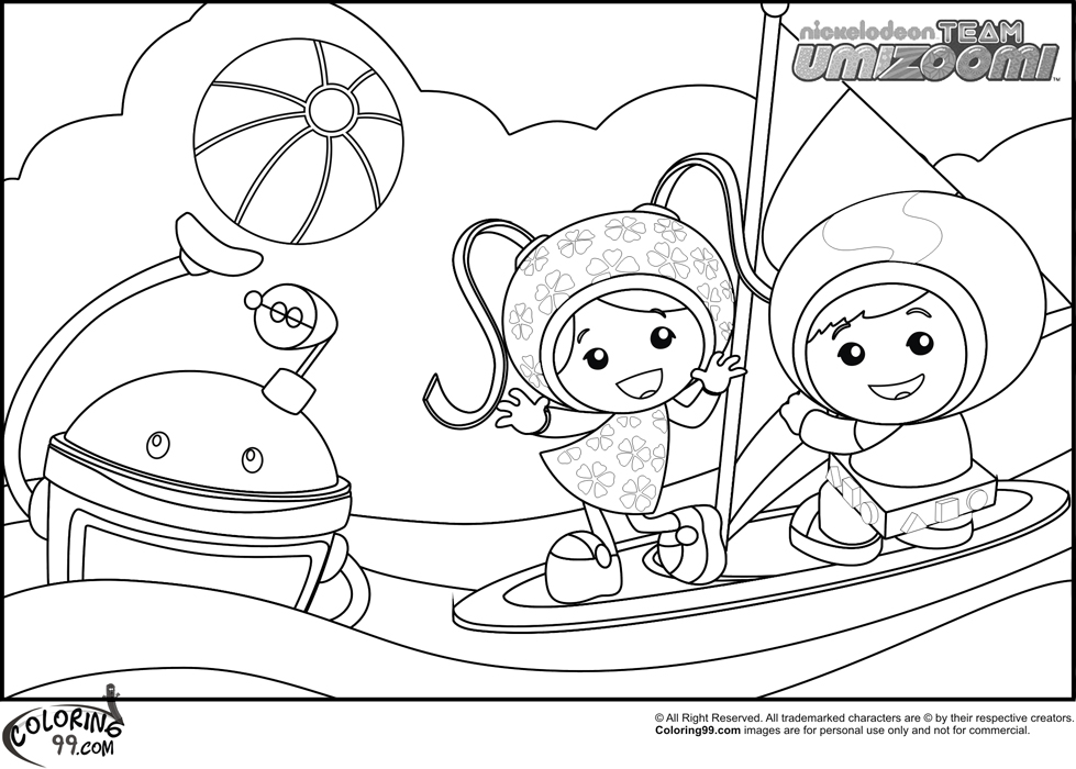 Team Umizoomi Coloring Pages Team Colors 979x700 Team Umizoomi Coloring Pages Team Colors