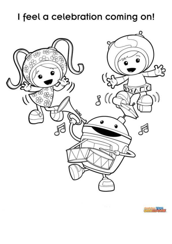 Kids N 9 Coloring Pages Of Team Umizoomi 596x842 Kids N 9 Coloring Pages Of Team Umizoomi