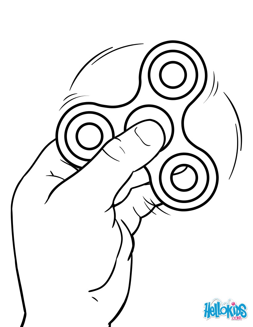 Launching Fidget Spinner Coloring Page Pages Drawing For Kids 820x1060 Launching Fidget Spinner Coloring Page Pages Drawing For Kids