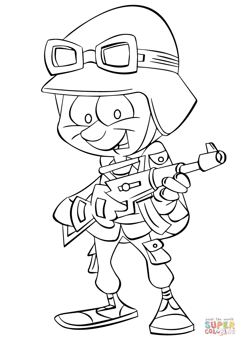 Skill Soldier Colouring Pages 8786 919x1300 Skill Soldier Colouring Pages 8786