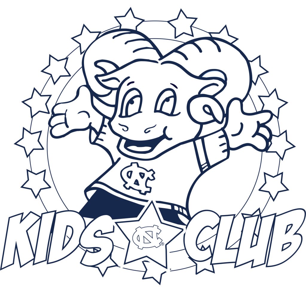 Unc Ram Coloring Page 1024x981 Unc Ram Coloring Page
