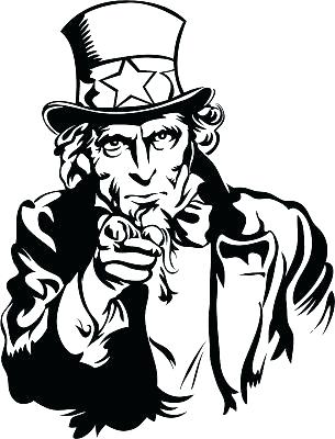 305x400 Uncle Sam Coloring Page Uncle Coloring Page Portrait Of Uncle