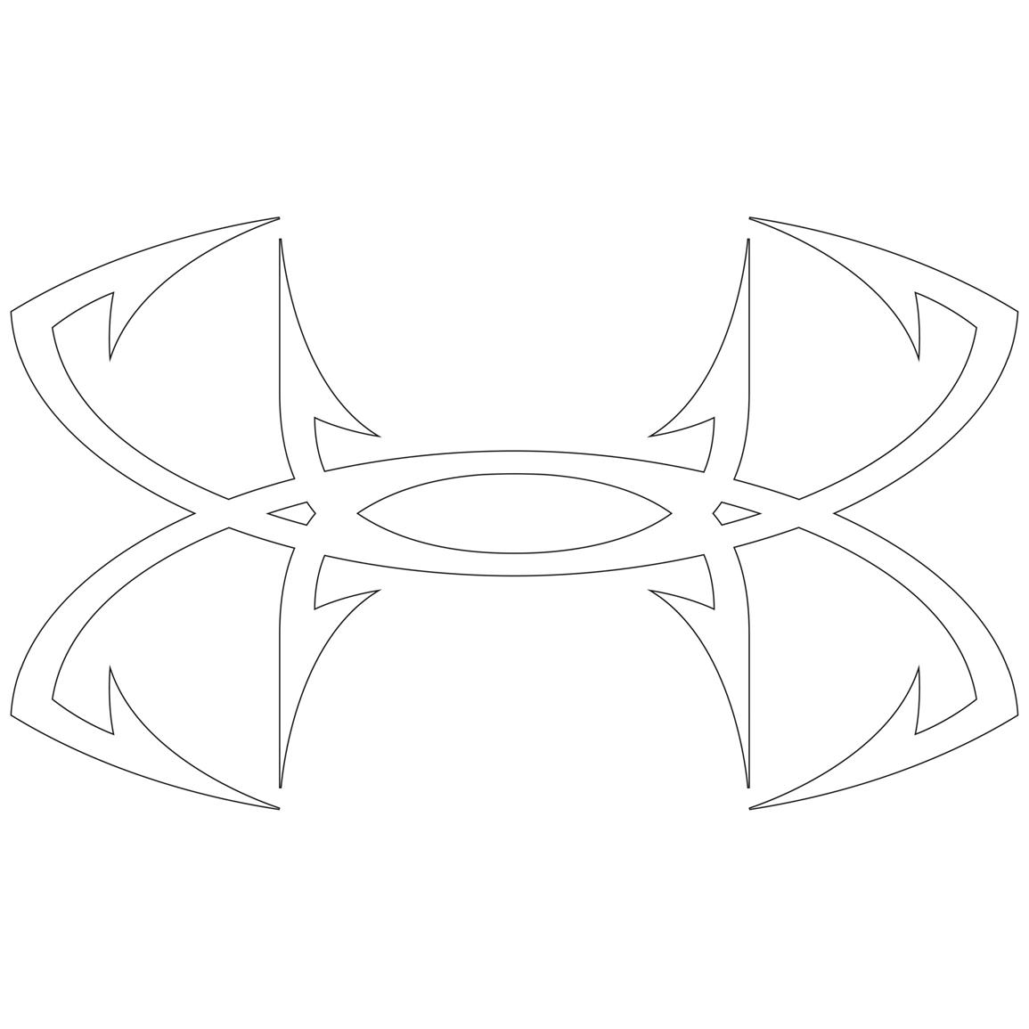 Under Armour Sign Coloring Pag 1155x1155 Under Armour Sign Coloring Pag