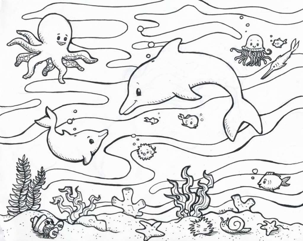 1024x815 Fresh 1000 Ideas About Ocean Coloring Pages Colouring