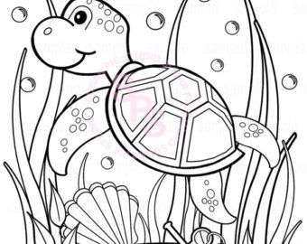 Under The Sea Coloring Pages 340x270 Under The Sea Coloring Pages