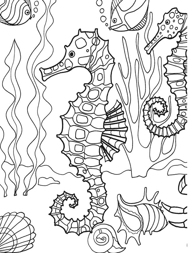Dover Publications Sample Page From Under The Sea Adventure 650x867 Dover Publications Sample Page From Under The Sea Adventure