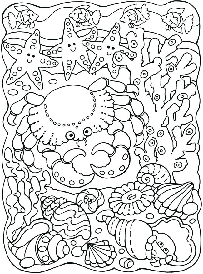 Marine Life Coloring Pages Ocean Life Coloring Pages Also Coloring 650x875 Marine Life Coloring Pages Ocean Life Coloring Pages Also Coloring