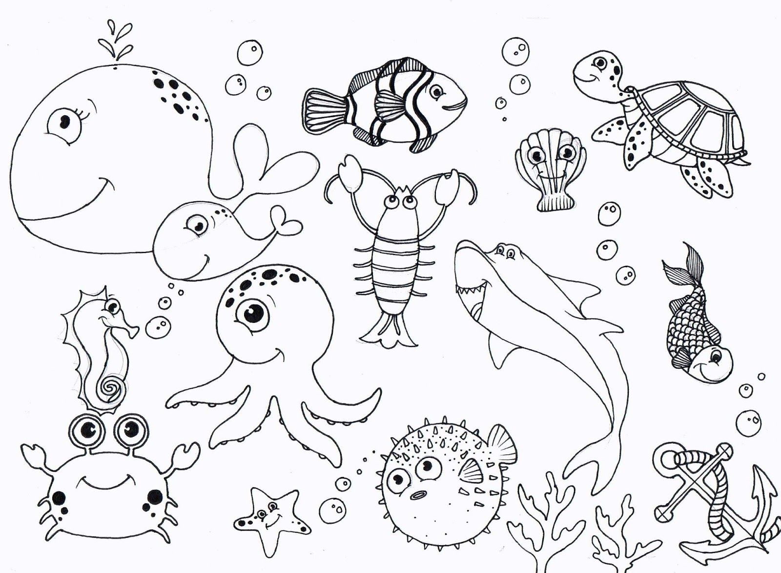 Free Printable Ocean Coloring Pages Coloring Pages Under The Sea 1600x1173 Free Printable Ocean Coloring Pages Coloring Pages Under The Sea