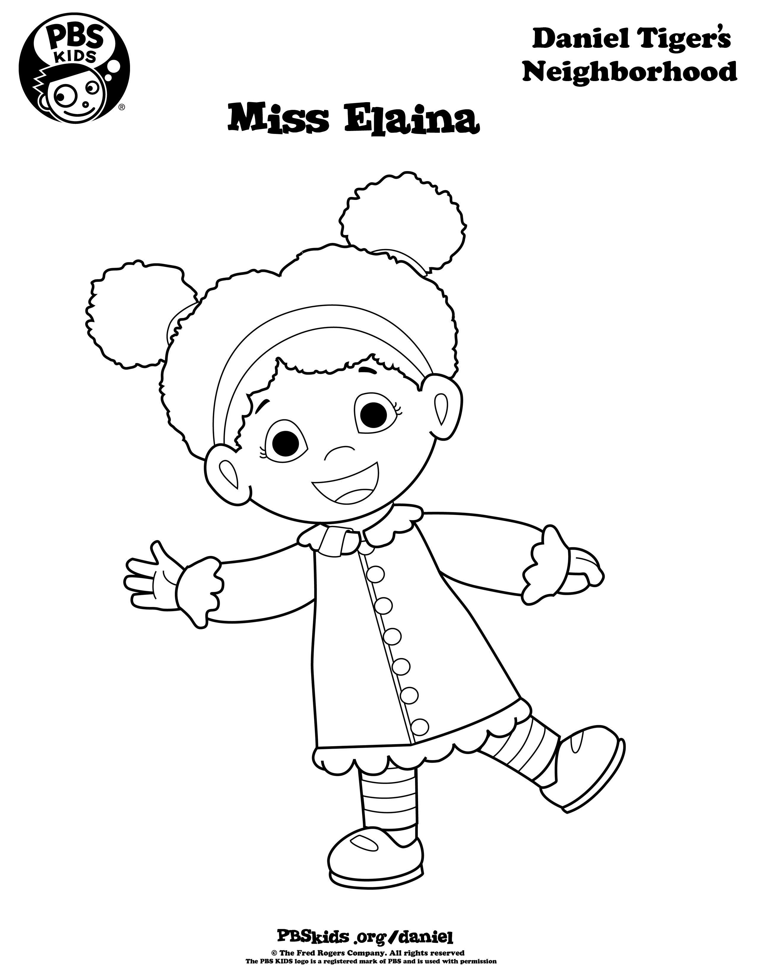 2550x3300 Miss Elaina Coloring Page!