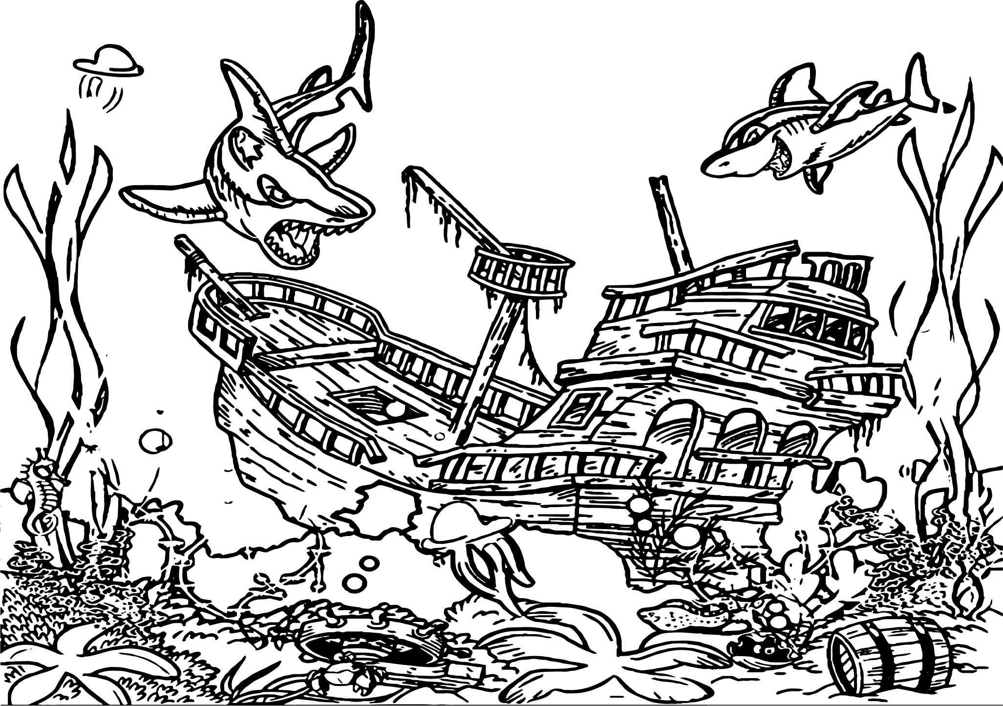 2053x1445 Download Underwater Coloring Pages Lilo For Kids Inspirational