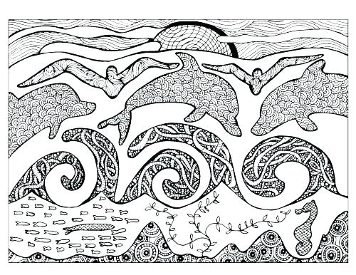 500x386 Free Ocean Coloring Pages Ocean Coloring Pages For Adults These