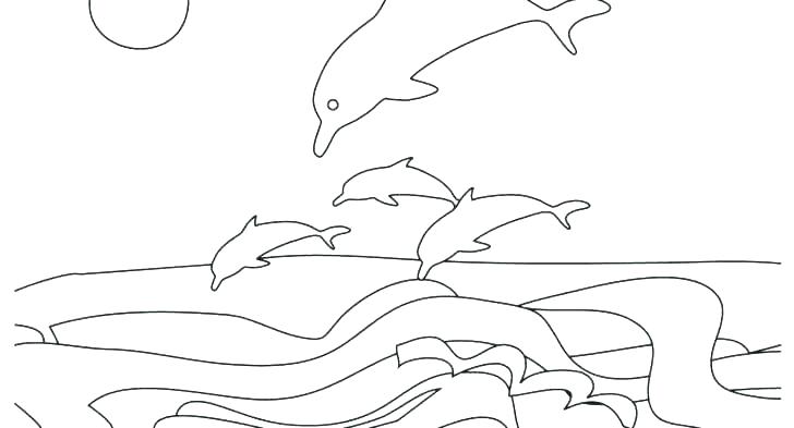 728x393 Underwater Ocean Scene Coloring Pages Kids Coloring Ocean Scene