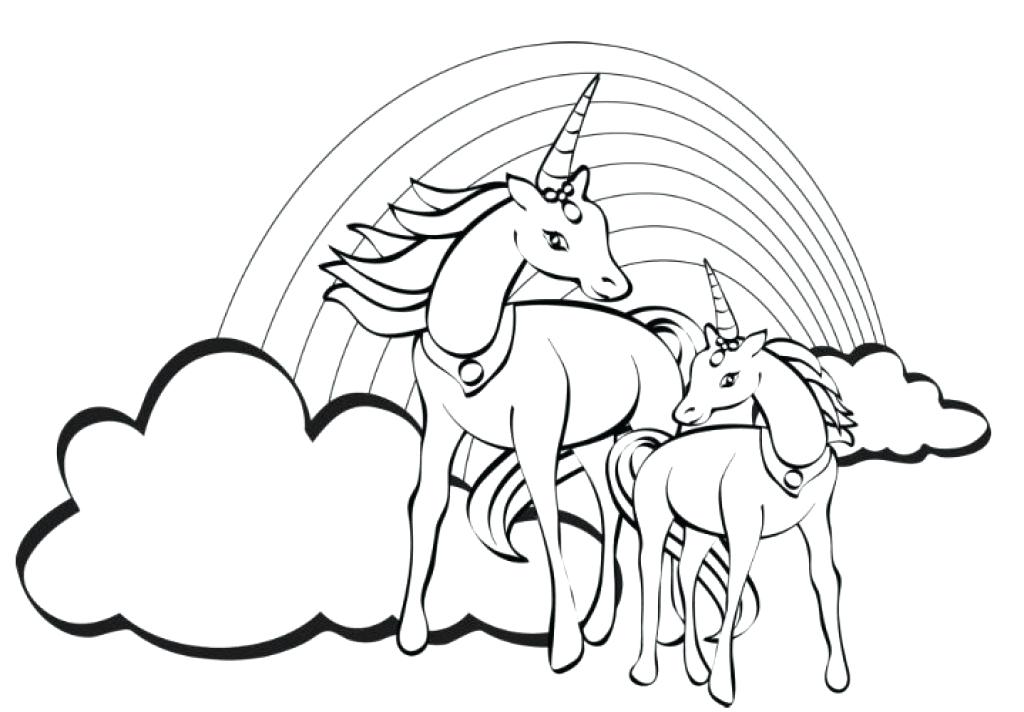 Rainbow Coloring Page Unicorn Coloring Pages Printable Unicorn 1024x712 Rainbow Coloring Page Unicorn Coloring Pages Printable Unicorn