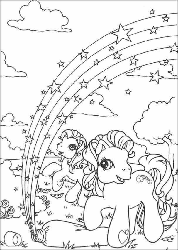 My Little Pony Coloring Pages 607x850 My Little Pony Coloring Pages