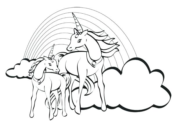 Printable Unicorn Rainbow Coloring Pages As Well As Coloring 600x417 Printable Unicorn Rainbow Coloring Pages As Well As Coloring