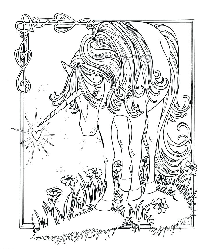 736x858 Unicorns Coloring Pages Unicorn Coloring Pages Also Unicorns