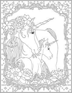 236x305 Welcome To Dover Publications Creative Haven Unicorns Coloring