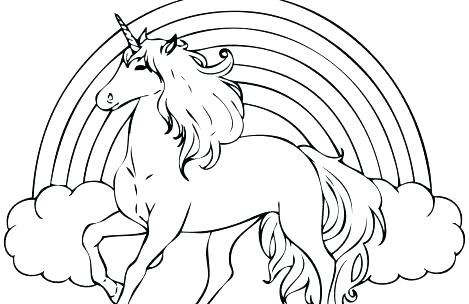469x304 Unicorn Coloring Pages Realistic Unicorn Coloring Pages Unicorn
