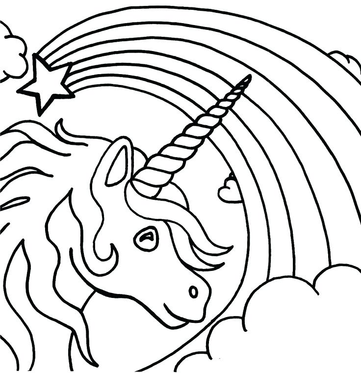 736x760 Unicorn Coloring Pages Unicorn Coloring Pages Printable Coloring