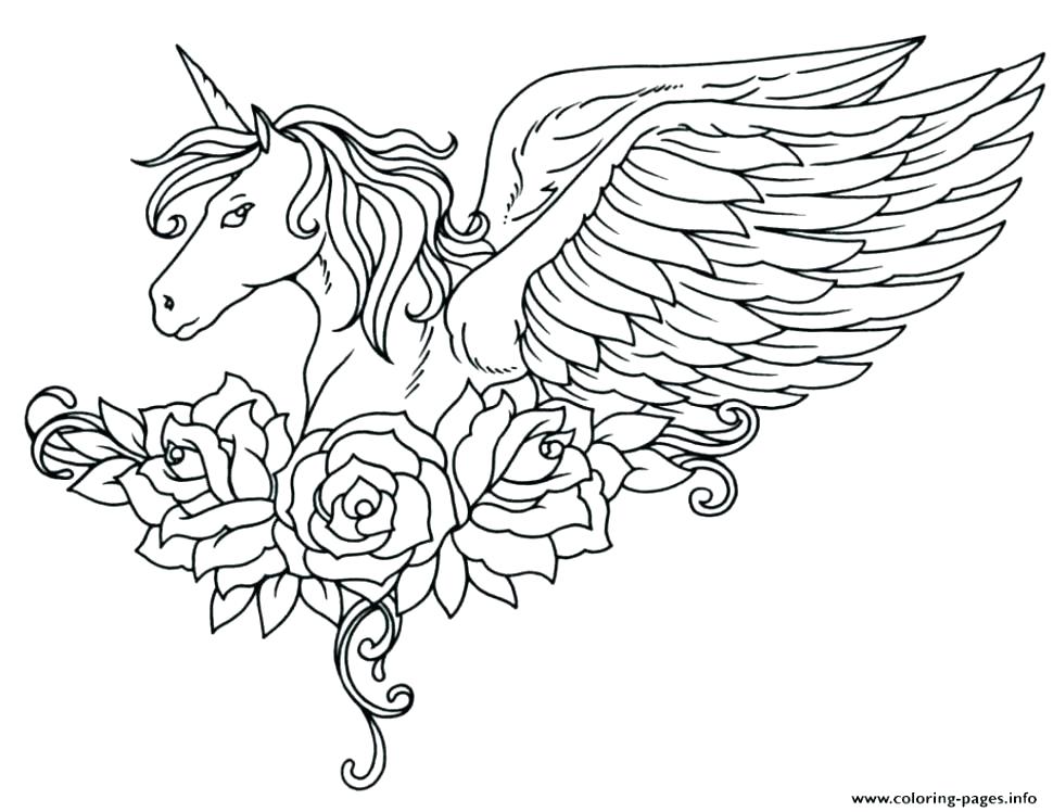Unicorns Coloring Pages Funny Unicorns Coloring Page Baby Unicorn 970x748 Unicorns Coloring Pages Funny Unicorns Coloring Page Baby Unicorn