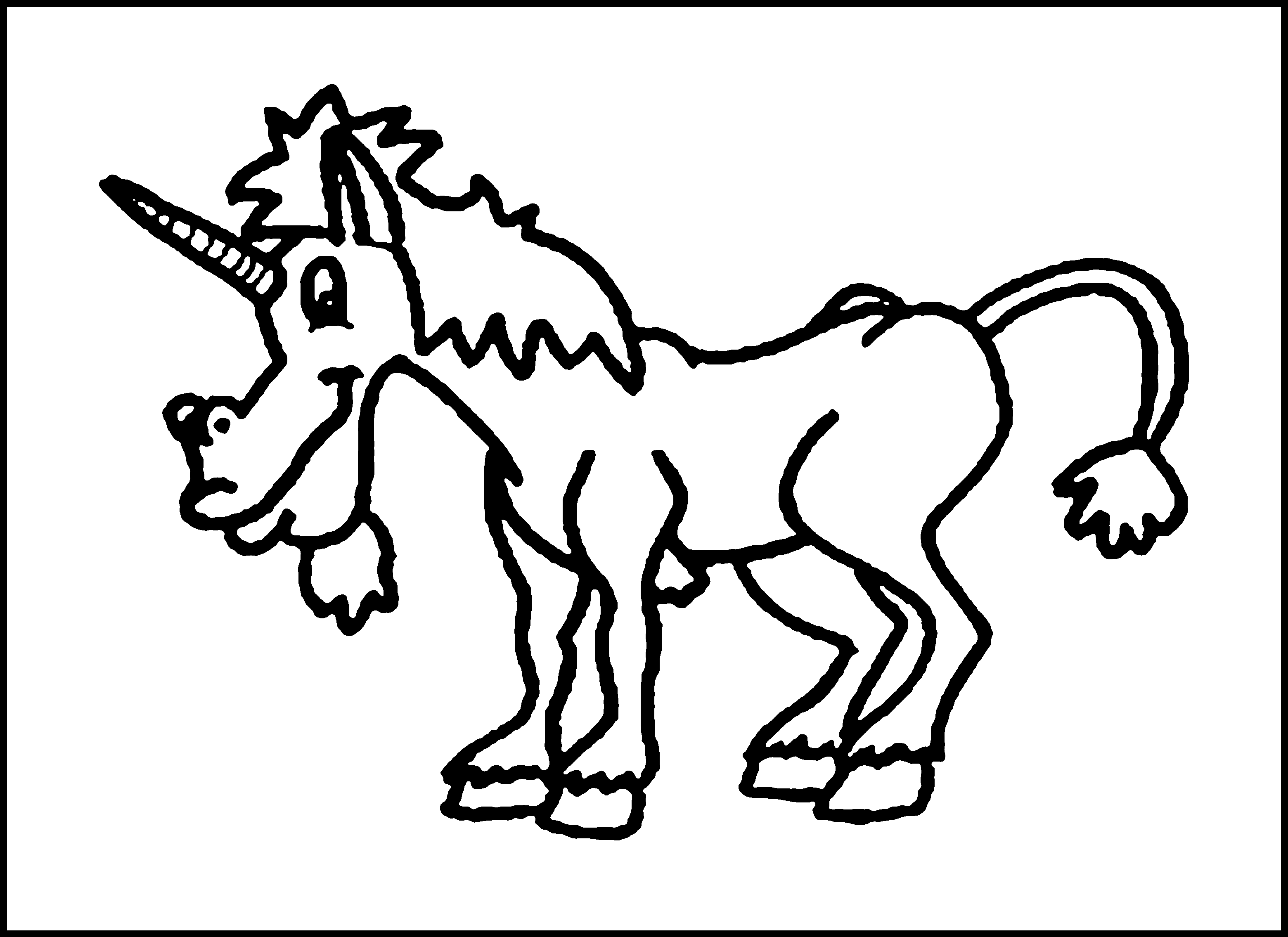 Free Printable Unicorn Coloring Pages For Kids 3120x2270 Free Printable Unicorn Coloring Pages For Kids
