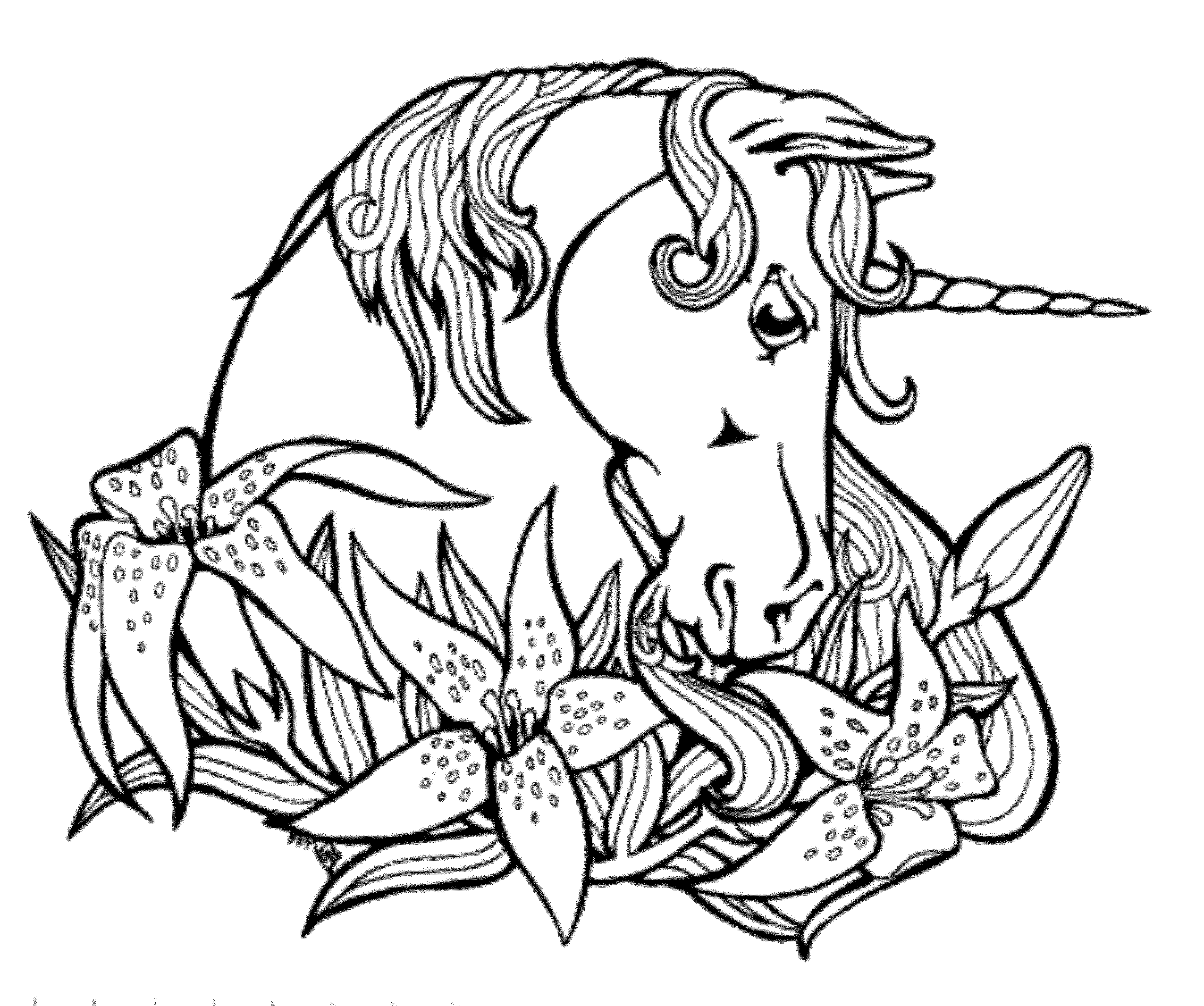 2551x2132 Unicorn Coloring Pages Online Free 63 On With Of Unicorns