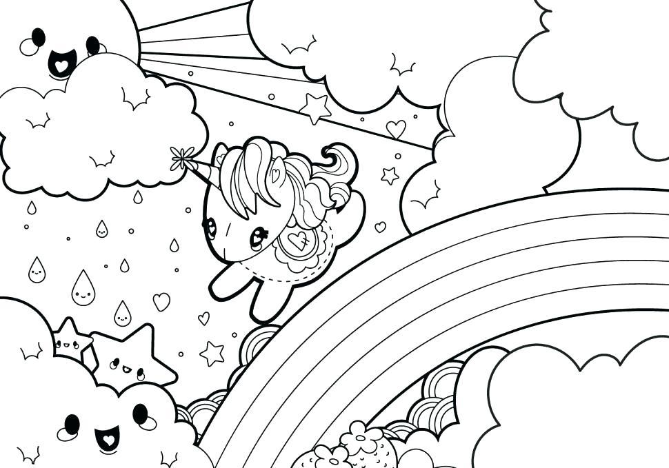 970x679 Cute Unicorn Coloring Pages Unicorn Coloring Pages Online Emoji